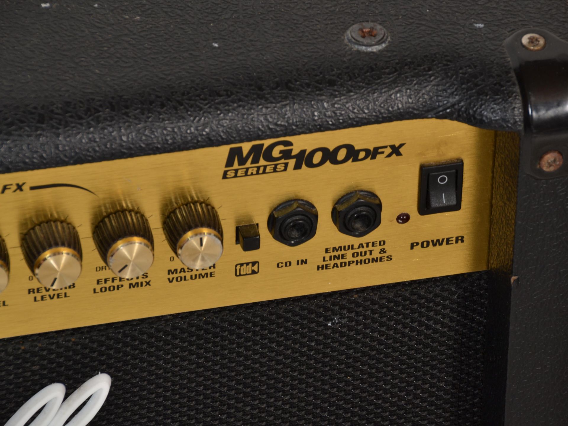 A Marshall MG Series 100DFX Guitar Amplifier in bl - Bild 6 aus 7