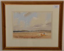 Jonathan Taylor (20th century British) - A framed and glazed watercolour on paper painting