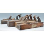 A collection of vintage early 20th century woodworking tools. To include a variety of large wood