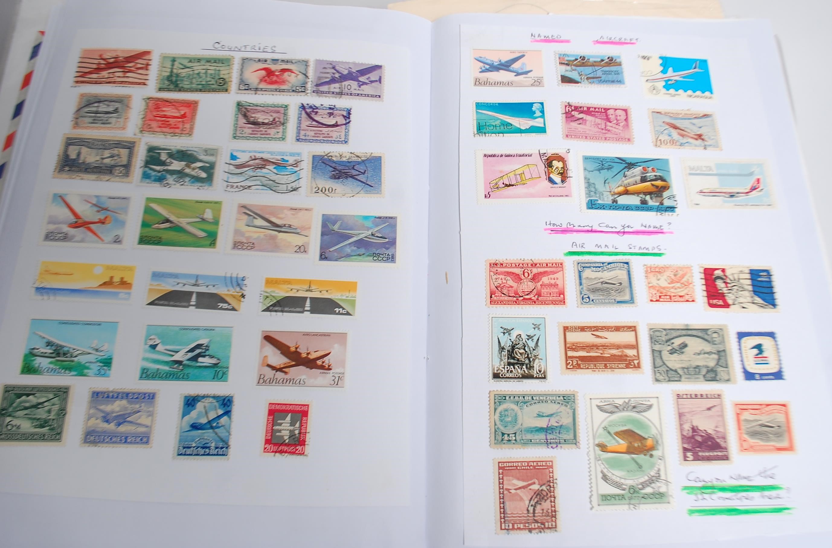 A collection of albums relating to Aerophilately to include stamps and covers relating to UK - Bild 5 aus 17