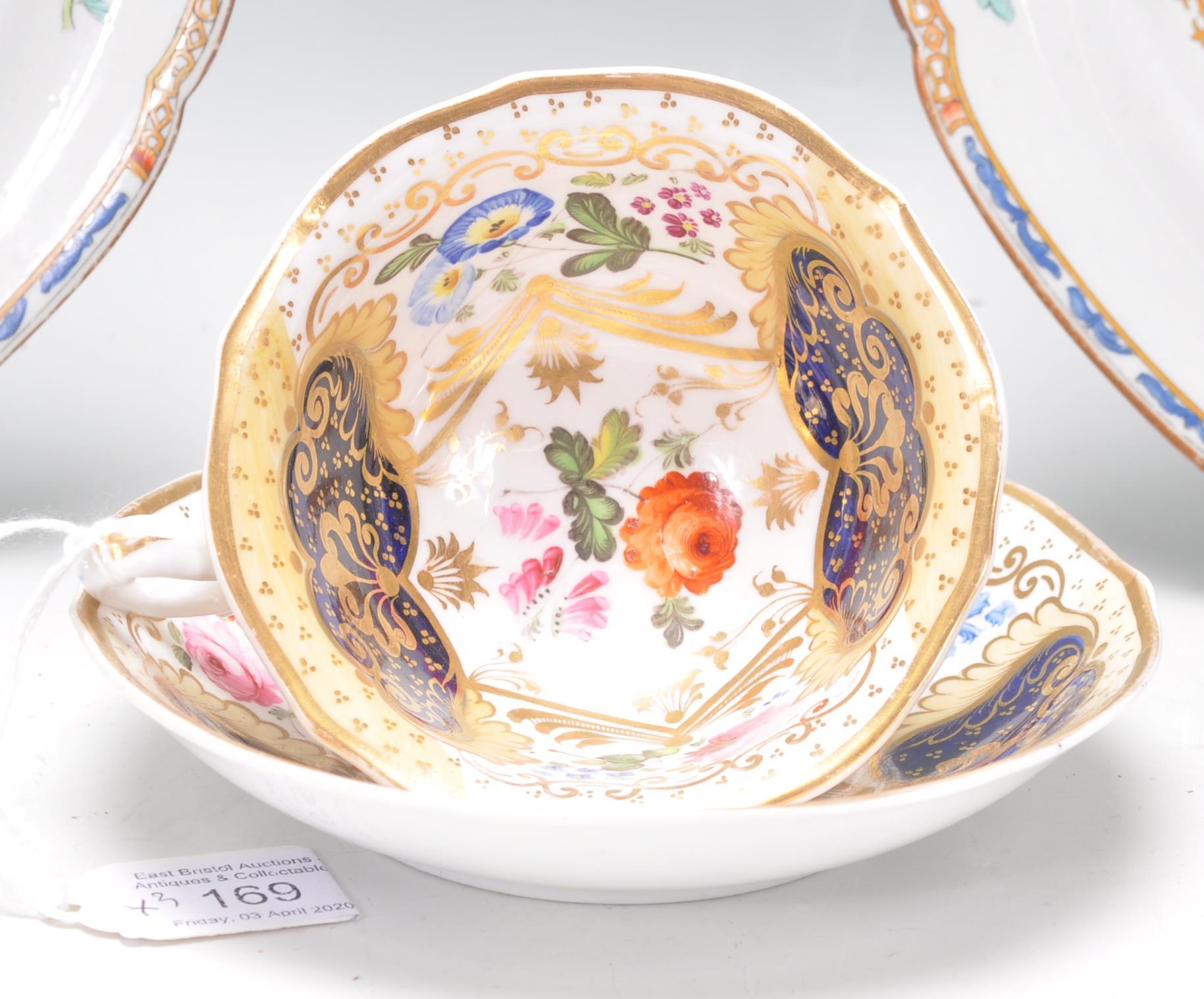 A stunning 19th Century cabinet cup and saucer in the manner of Coalport, with decorative hand - Image 2 of 16
