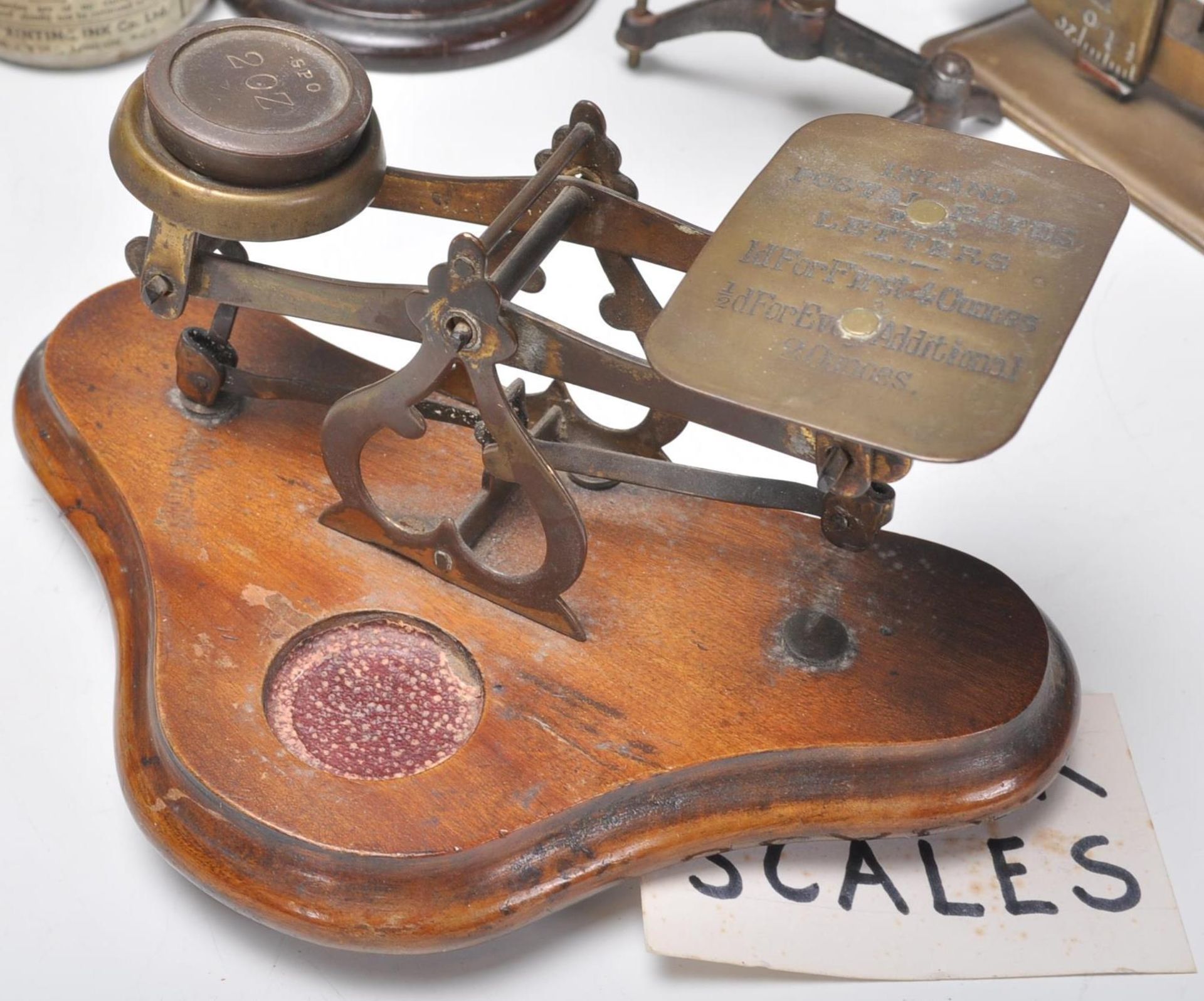 A good collection of postal scales dating from the 19th Century to include German made Postal - Bild 8 aus 8