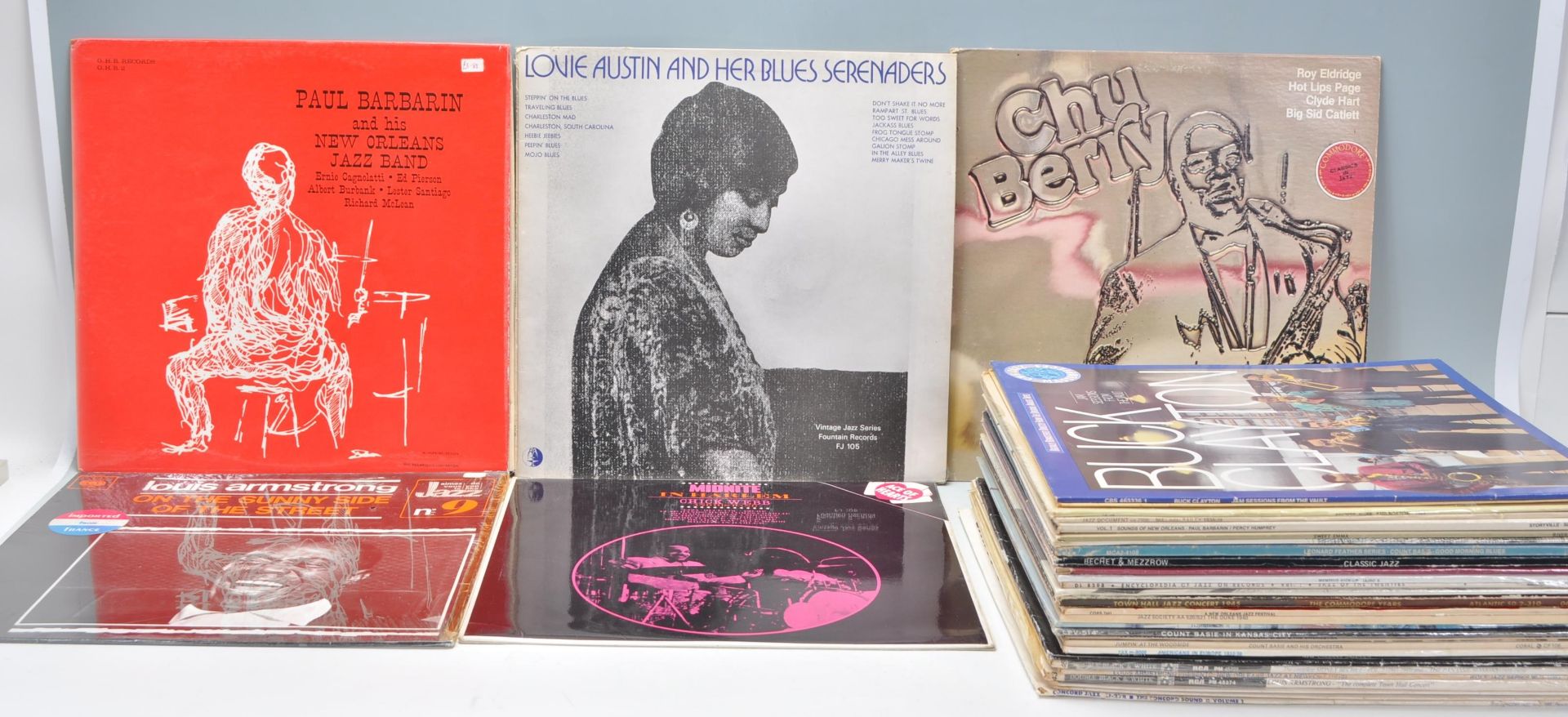 A selection of Jazz Vinyl long play LP record albums of varying artists to include Wilbur De Paris - Bild 6 aus 6