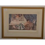 Sir William Russell Flint (British 1880-1969) - A limited edition print after a watercolour