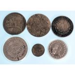 All Coins In This Lot Are Replicas Or Copys - A mixed group of silver and other coinage to include