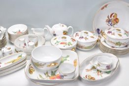 A quantity of Royal Worcester Evesham pattern ceramic tablewares to include 2x tureens, serving