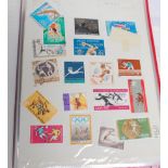 A large box of stamps and albums, covers and cinderellas along with local interest ephemera.