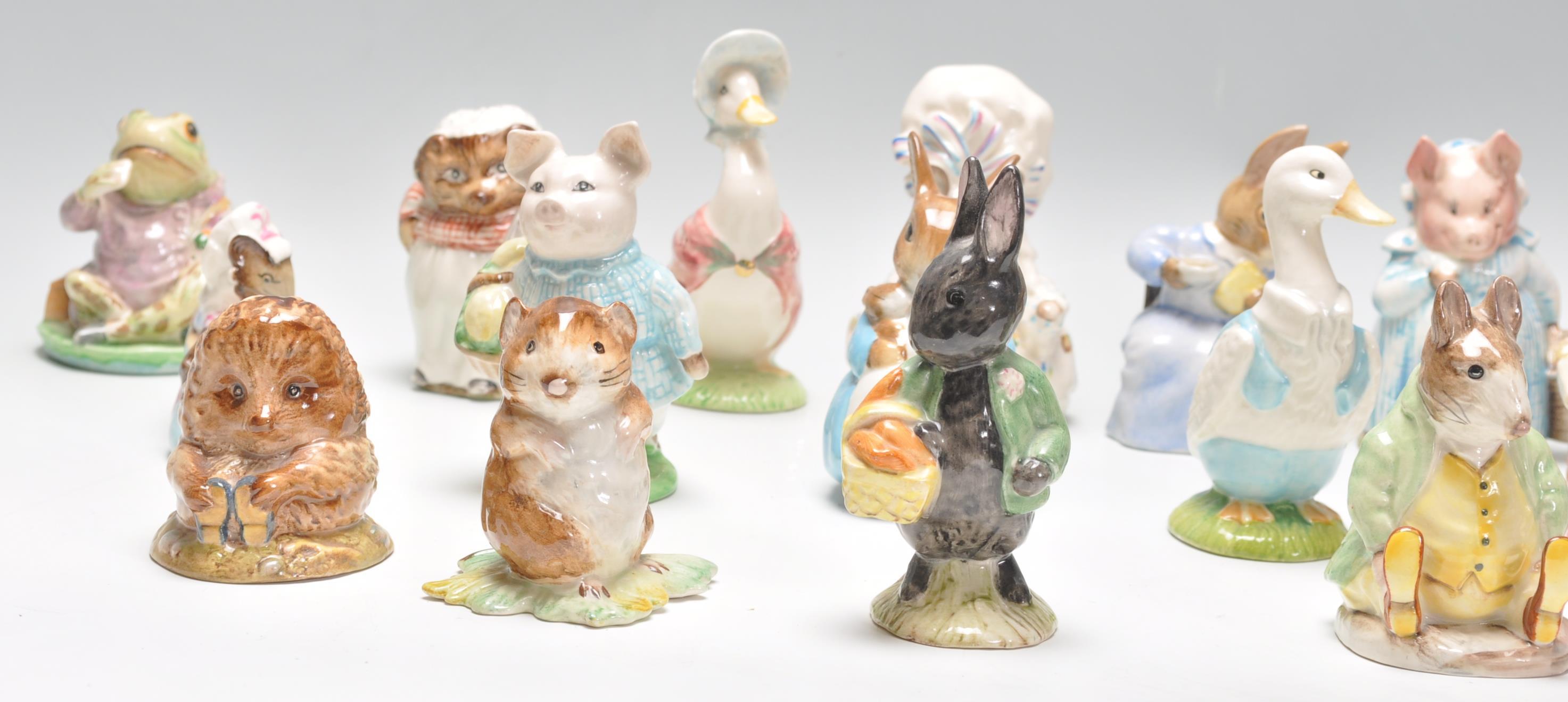 A collection of twenty five Beswick Beatrix Potter figurines to include Mrs Tiggy Winkle, Mr - Image 2 of 7