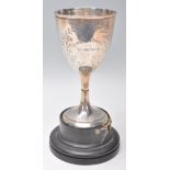 Henry Atkin / Atkin Brothers  - A late 19th Century silver hallmarked trophy having engraved