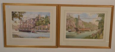 Frank Shipsides - Bristol Savages - Two signed prints after Shipsides to include one depicting the