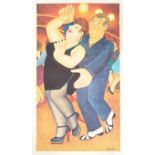 AFTER BERYL COOK SIGNED PRINT ENTITLED ' DIRTY DANCING '