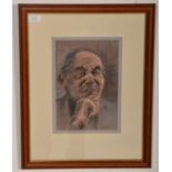 Mark Blackmore Bristol Artists - A 20th Century pastel, chalk and pencil painting / drawing study of