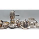 A good collection of vintage silverplate wares dating from the early 20th Century to include a