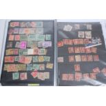 A good collection of penny red stamps to include sterling stamps - uk commonwealth. Examples to