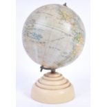 GEOGRAPHIA LTD 1920'S ART DECO 8" TERRESTRIAL GLOBE