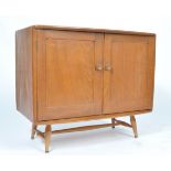 ERCOL 1970'S RETRO BEECH AND ELM SIDEBOARD BY LUCIAN ERCOLANI