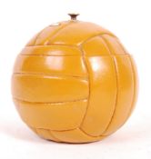 MID 20TH CENTURY NOVELTY ICE BUCKET IN THE FORM OF A FOOTBALL