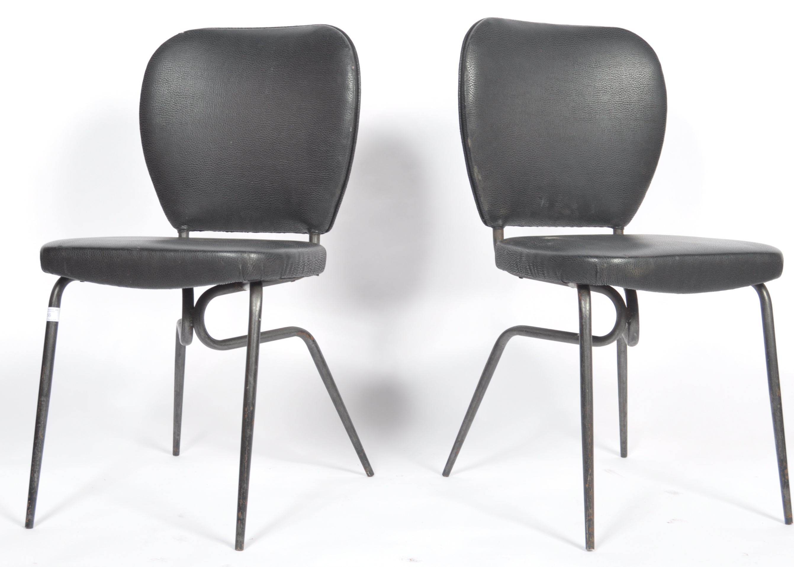 STUNNING LATE 20TH CENTURY RETRO VINTAGE DINING CHAIRS - Image 3 of 5