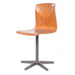 PAGHOLZ GERMAN 1950'S RETRO VINTAGE THUR-OP SEAT DESK CHAIR