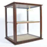 VINTAGE 20TH CENTURY ROLEX SHOP DISPLAY GLASS CABINET