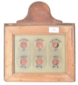 EARLY 20TH CENTURY SERVANTS CALL BOX / BELL BOARD
