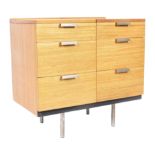 JOHN & SYLVIA REID STAG FINELINE BIRCH WOOD CHEST OF DRAWERS