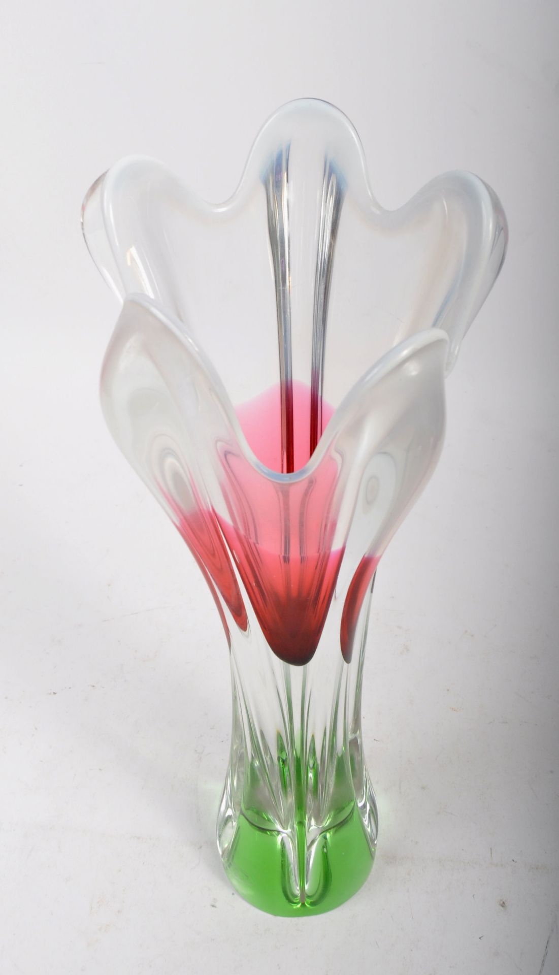 1960'S JAPANESE RETRO VINTAGE STUDIO ART GLASS VASE - Bild 3 aus 3