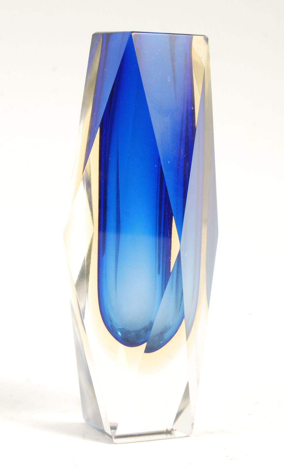 MANDRUZATTO MURANO VENEZIA STUDIO ART GLASS SOMMERSO - Image 3 of 5