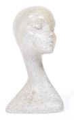 MID 20TH CENTURY VINTAGE SHOP ADVERTISING MANNEQUIN BUST