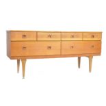 ORIGINAL 1960'S TEAK WOOD SIX DRAWER SIDEBOARD