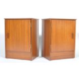 AUSTINSUITE 1960'S RETRO BEDSIDE CABINETS BY FRANK GUILLE