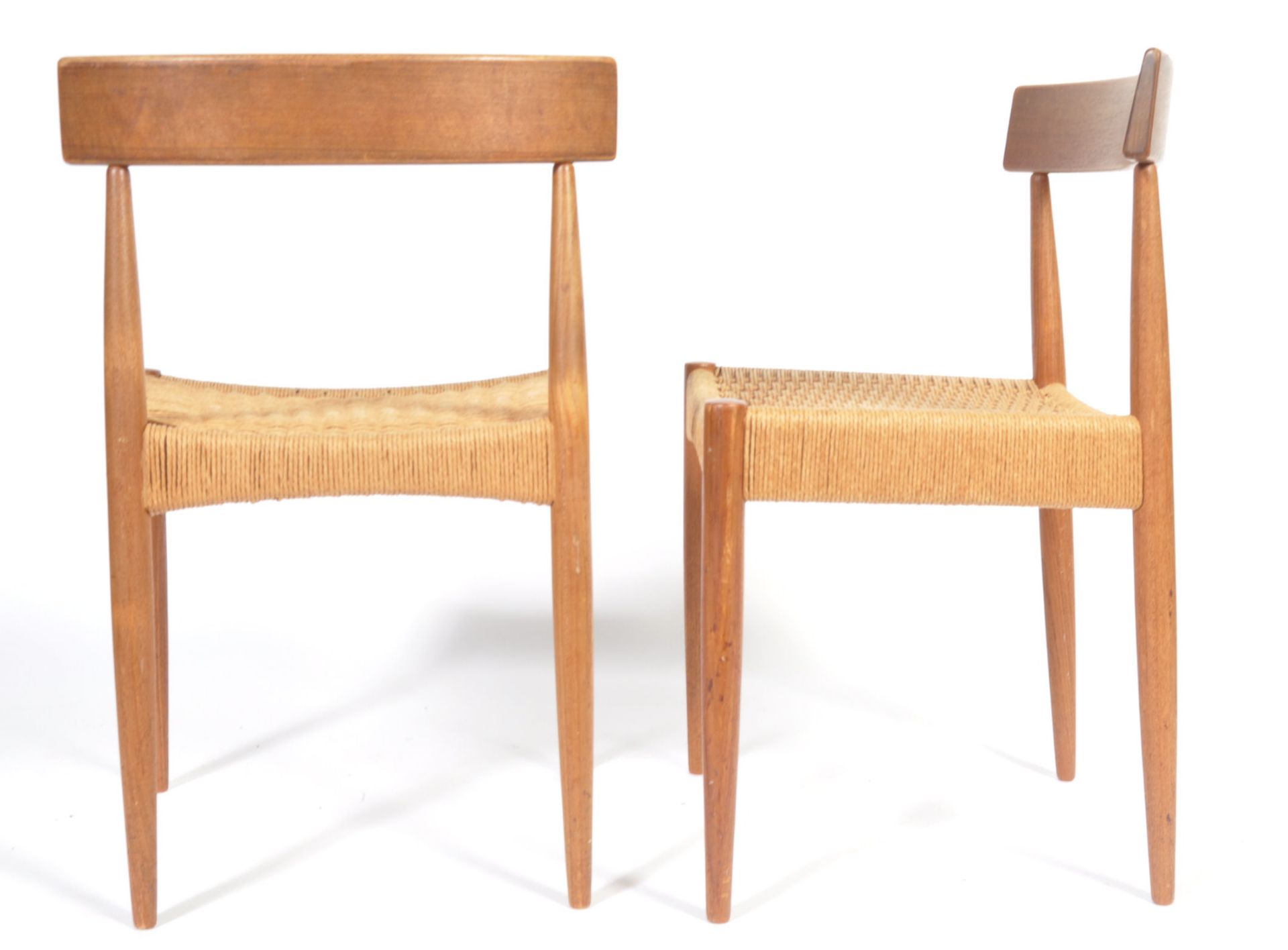 MOGENS KOLD DANISH 1960'S TEAK CHAIRS BY ARNE HOVMAND-OLSEN - Bild 7 aus 8