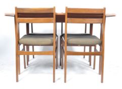 MEREDEW 1960'S TEAK WOOD DINING TABLE AND CHAIRS