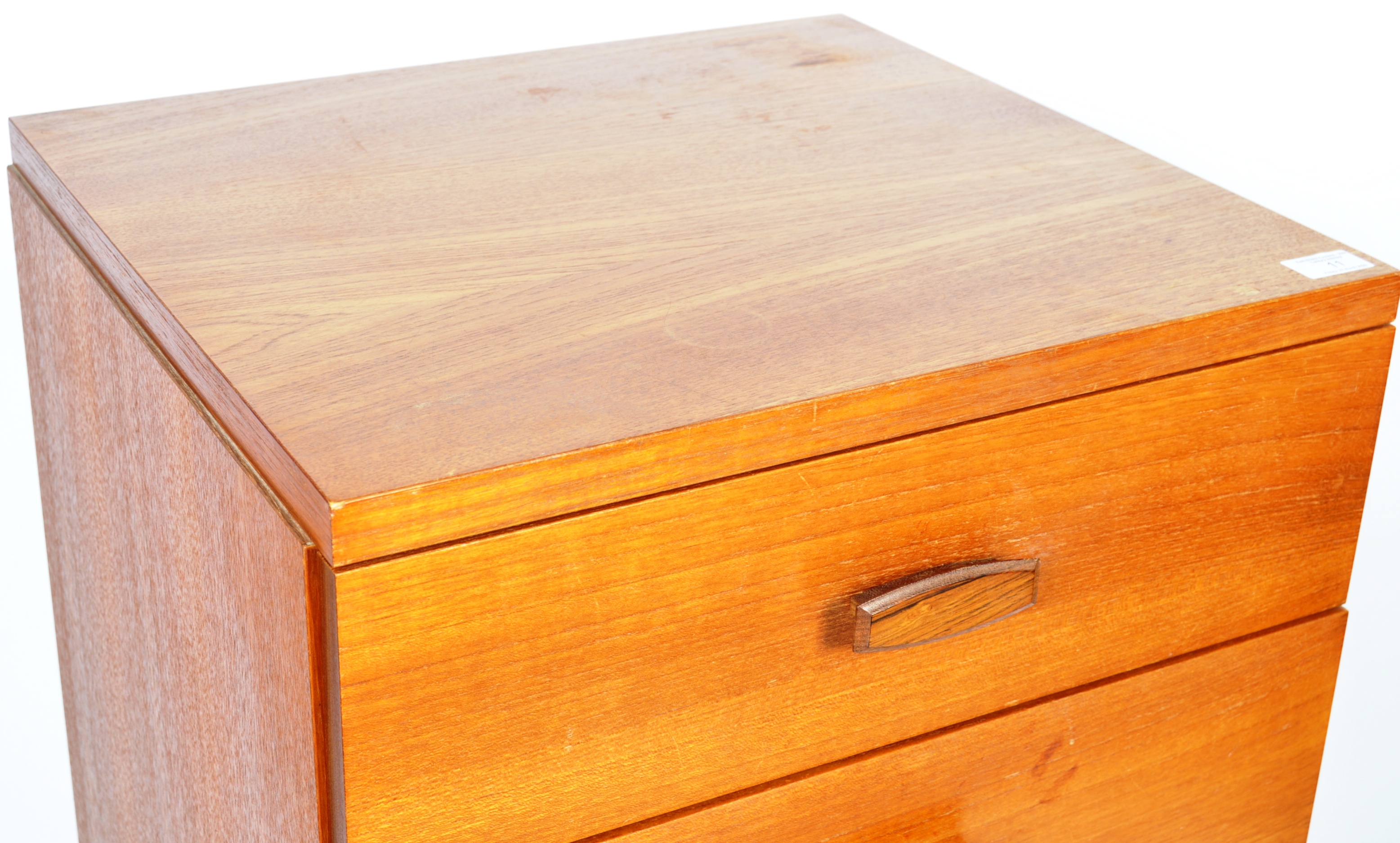 G PLAN QUADRILLE 1960'S TEAK WOOD CHEST BY R. BENNETT - Image 2 of 3