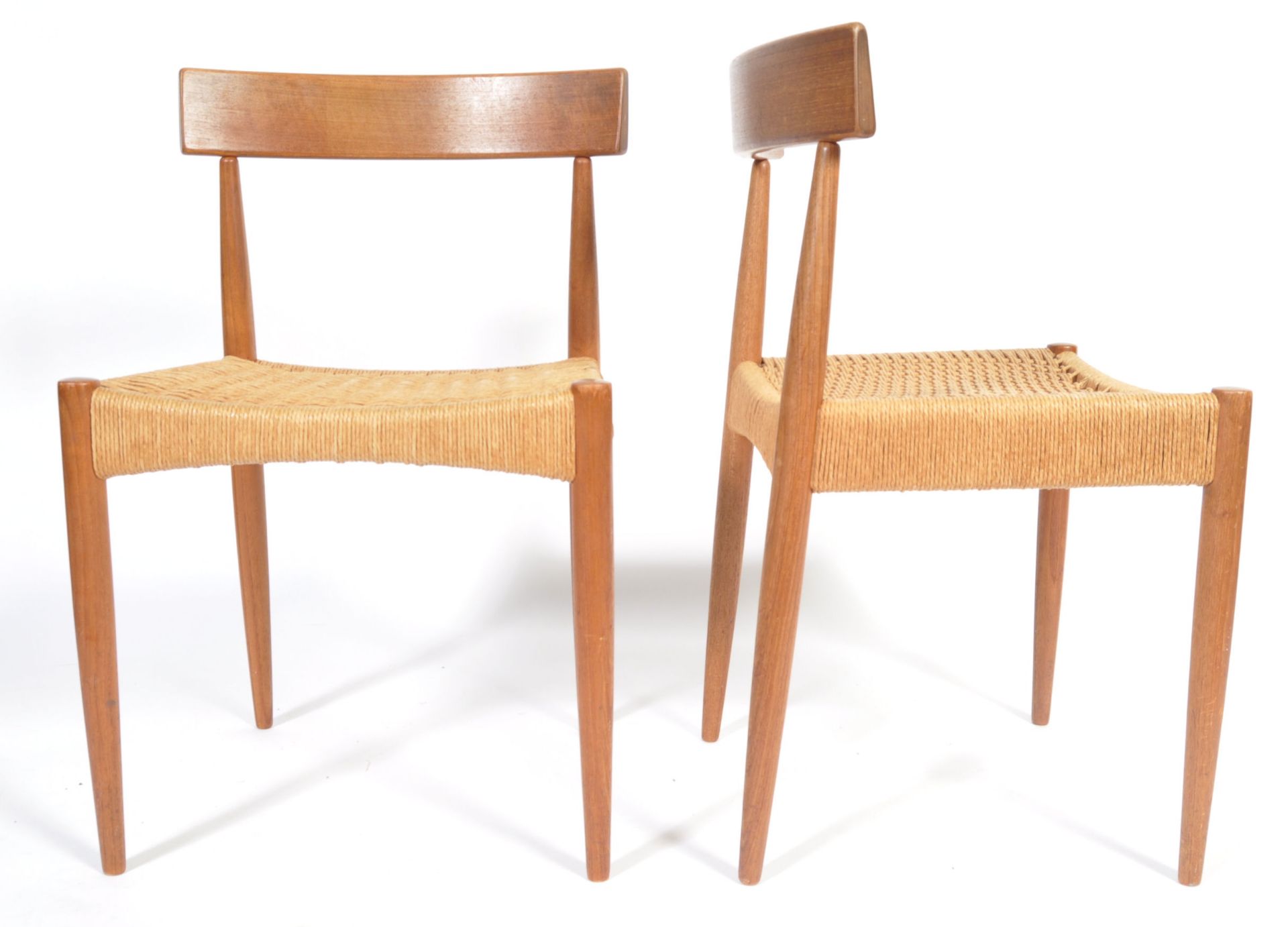 MOGENS KOLD DANISH 1960'S TEAK CHAIRS BY ARNE HOVMAND-OLSEN - Bild 6 aus 8