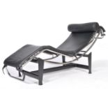 AFTER LE CORBUSIER CONTEMPORARY LC4 LOUNGER / CHAISE LOUNGE
