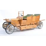 ROLLS ROYCE SILVER GHOST - LARGE SCALE OAK WORKING MODEL