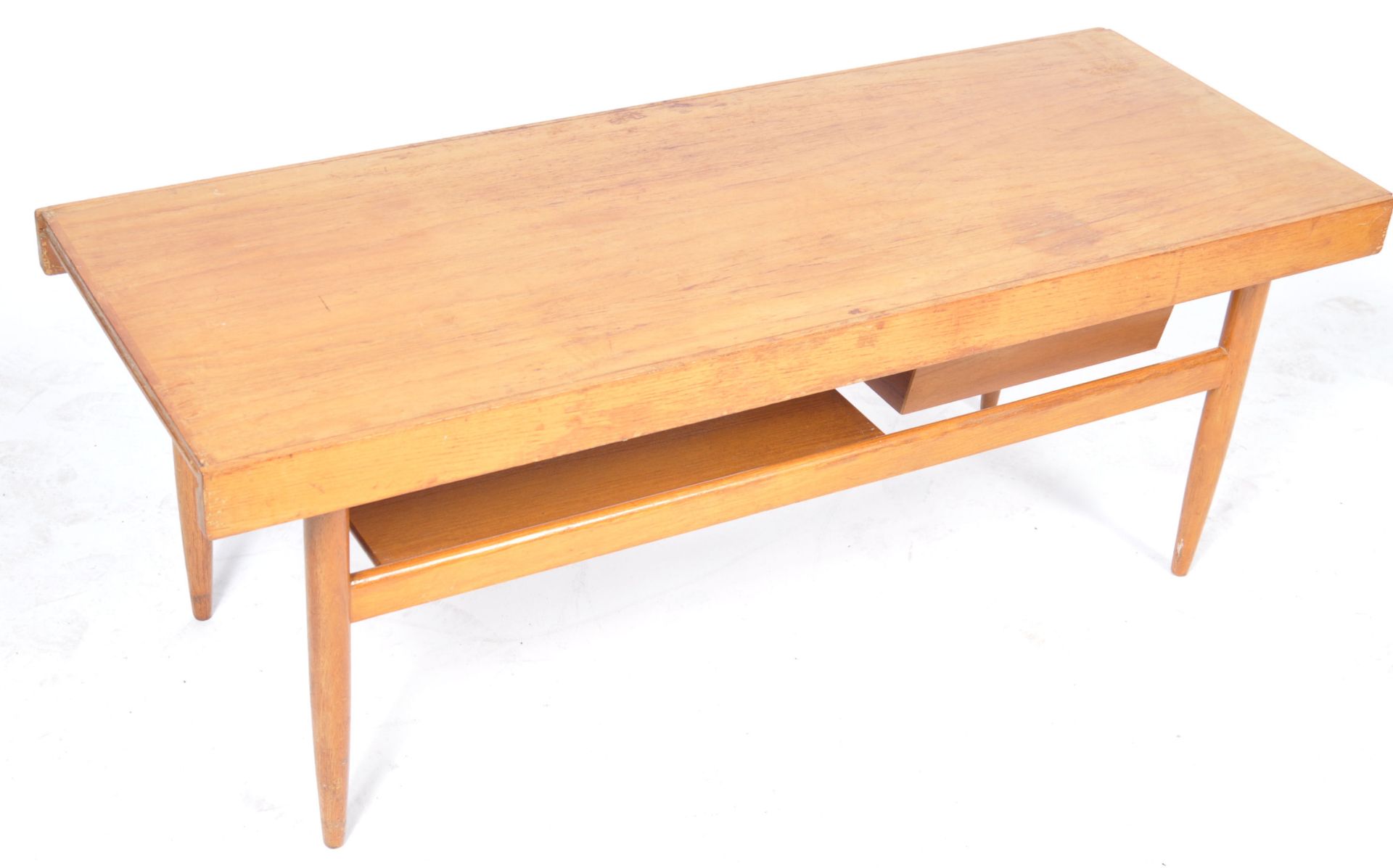 WHITE & NEWTON 1960'S RETRO VINTAGE TEAK WOOD COFFEE TABLE - Bild 2 aus 5