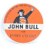 JOHN BULL - FOR EVERY CYCLIST - VINTAGE ADVERTISING SIGN