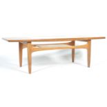 G PLAN FRESCO 1960'S TEAK AND GLASS COFFEE TABLE BY VB. WILKINS
