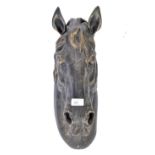 20TH CENTURY RETRO VINTAGE BRONZE EFFECT HORSES HE