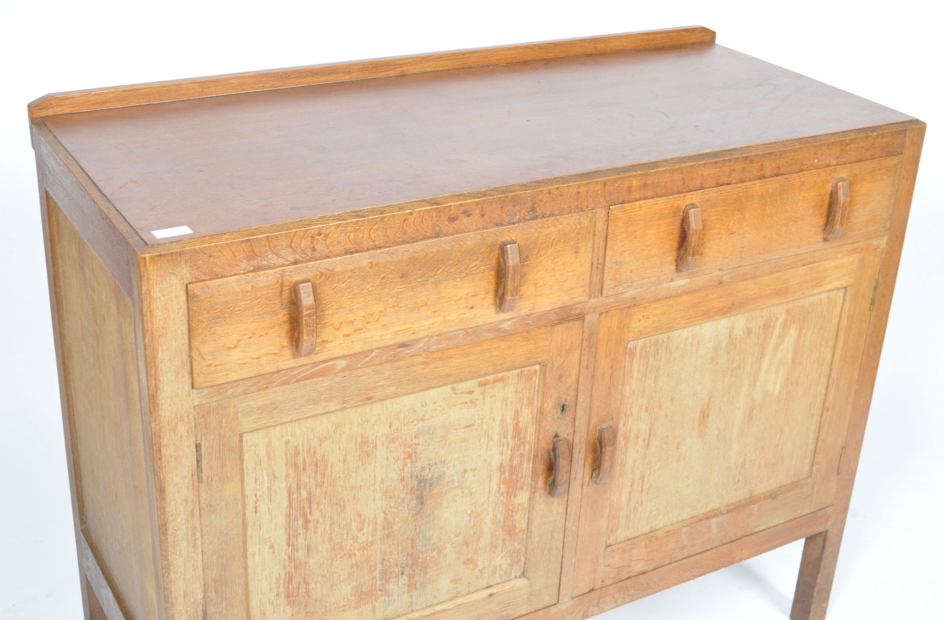 HEALS STUNNING 1930'S VINTAGE GALLERY BACKED SIDEBOARD / BUFFET - Bild 2 aus 5