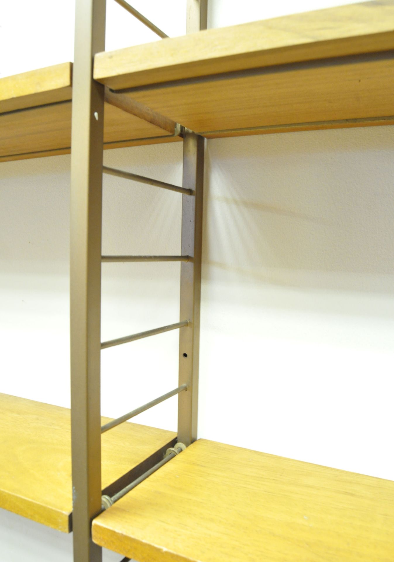 STAPLES LADDERAX 1970'S TEAK WOOD MULAR UNIT BY RO - Bild 5 aus 7