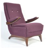 GREAVES & THOMAS RARE MID 20TH CENTURY 1950'S LOW LOUNGE CHAIR