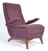 GREAVES & THOMAS RARE MID 20TH CENTURY 1950'S LOW LOUNGE CHAIR