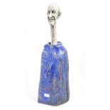 CRAIG HARDING - DENNIS - COLD PAINTED TERRACOTTA & PINE FIGURE