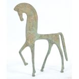 FRANCESCO SIMONCINI 1950'S FIGURE OF AN ETRUSCAN HORSE