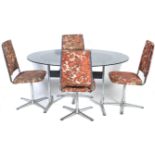 20TH CENTURY KERON DINING TABLE SUITE WITH CANTILEVER CHAIRS
