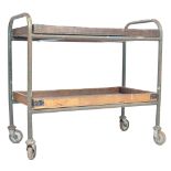 MID 20TH CENTURY VINTAGE INDUSTRIAL TROLLEY CART