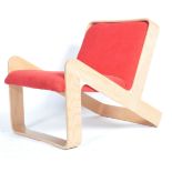 RARE AND UNUSUAL 20TH CENTURY BENTWOOD LOUNGE CHAIR